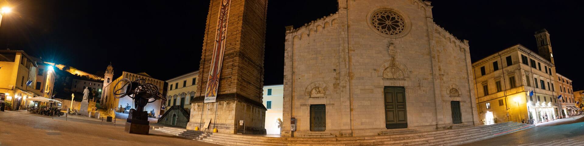 panoramic view of Pietrasanta italy take 2