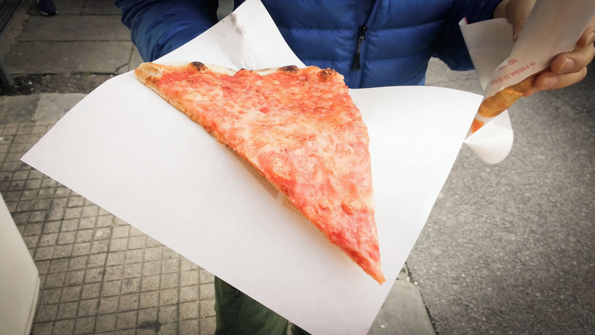 Second best pizza of our trip through Tuscany. Sunny Carnevale afternoon strolling and indulging.
#delicious