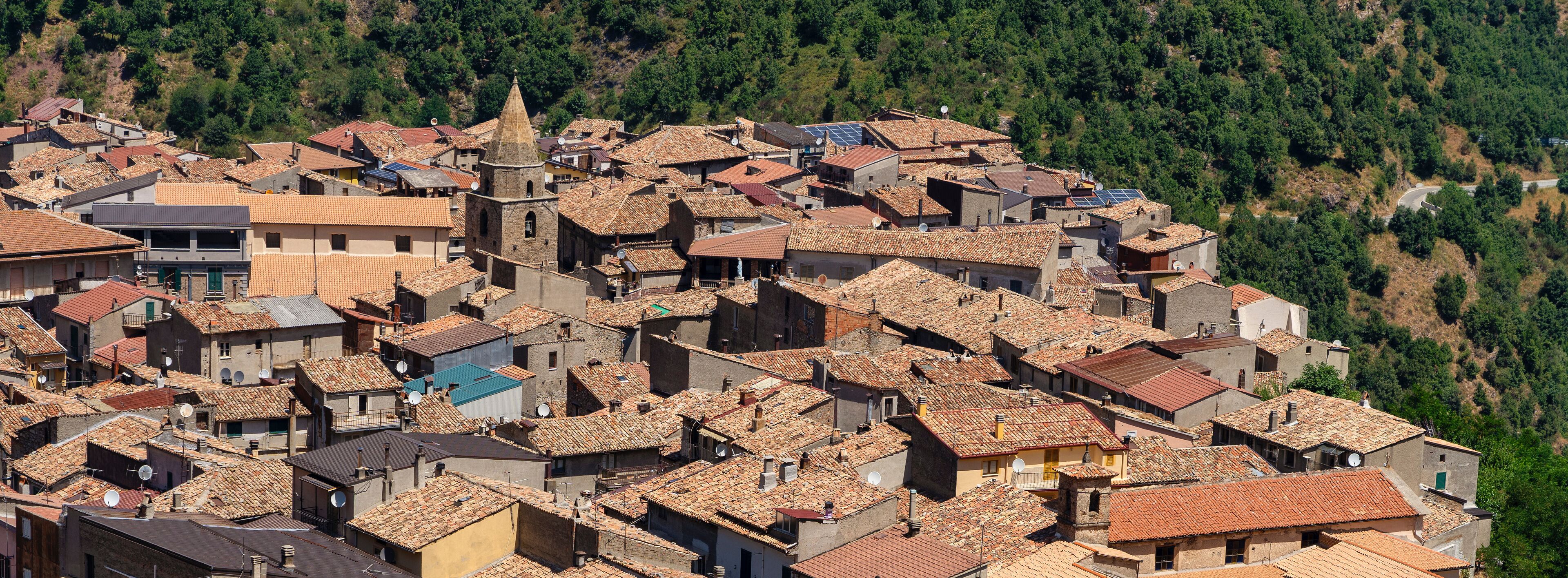 Longobucco, village in the Sila natural park, Calabria