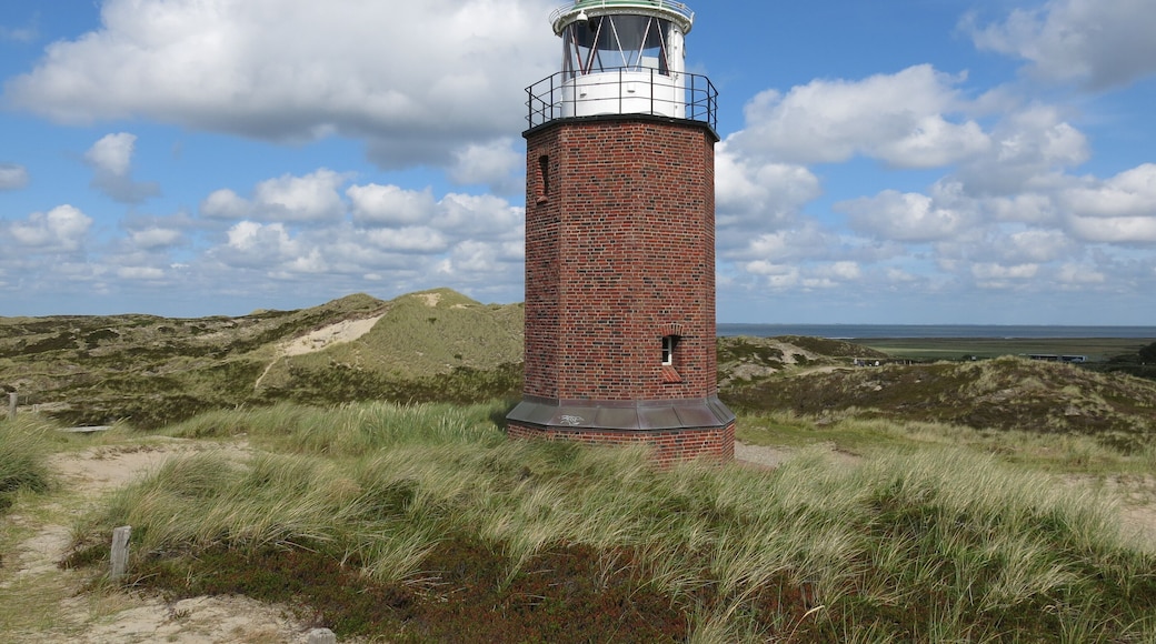 Rotes Kliff lighthouse on the island of Sylt