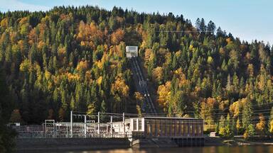 Häusern hydro power plant, Black Forest, Germany