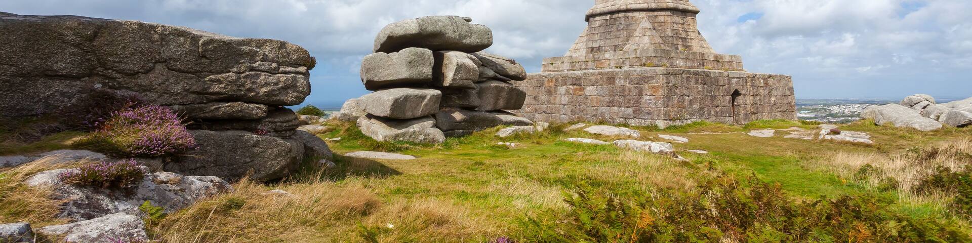 Carn Brea Monument Cornwall