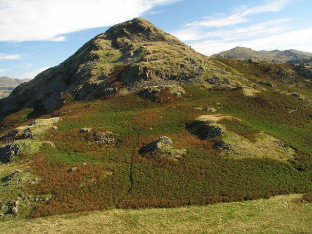 Stickle Pike The Dunnerdale Fells must be the least visited in the L. D. N. P. They are very underrated, Stickle Pike exhibits a classic mountain shape when seen from the south