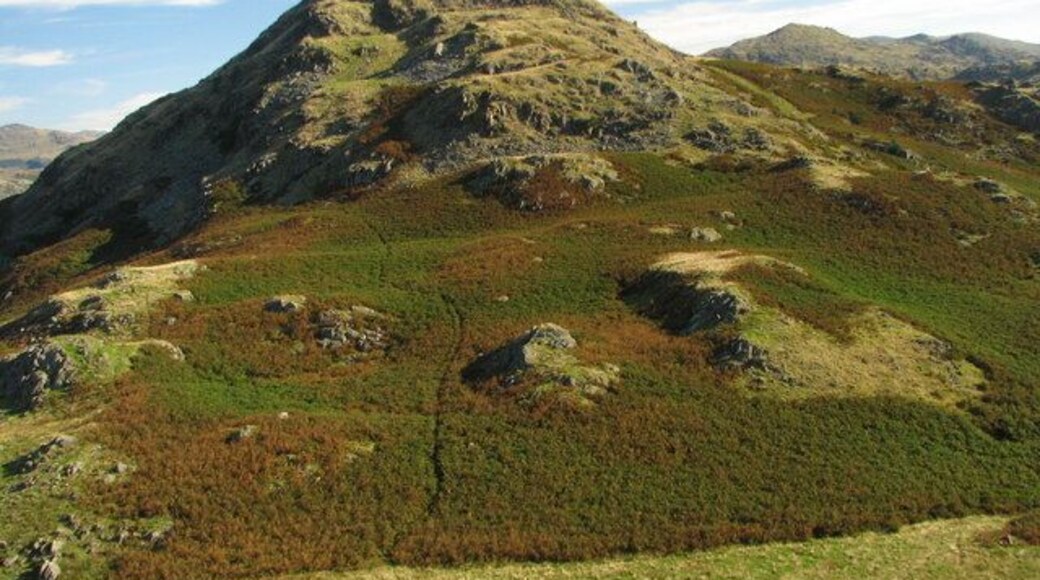 Stickle Pike The Dunnerdale Fells must be the least visited in the L. D. N. P. They are very underrated, Stickle Pike exhibits a classic mountain shape when seen from the south