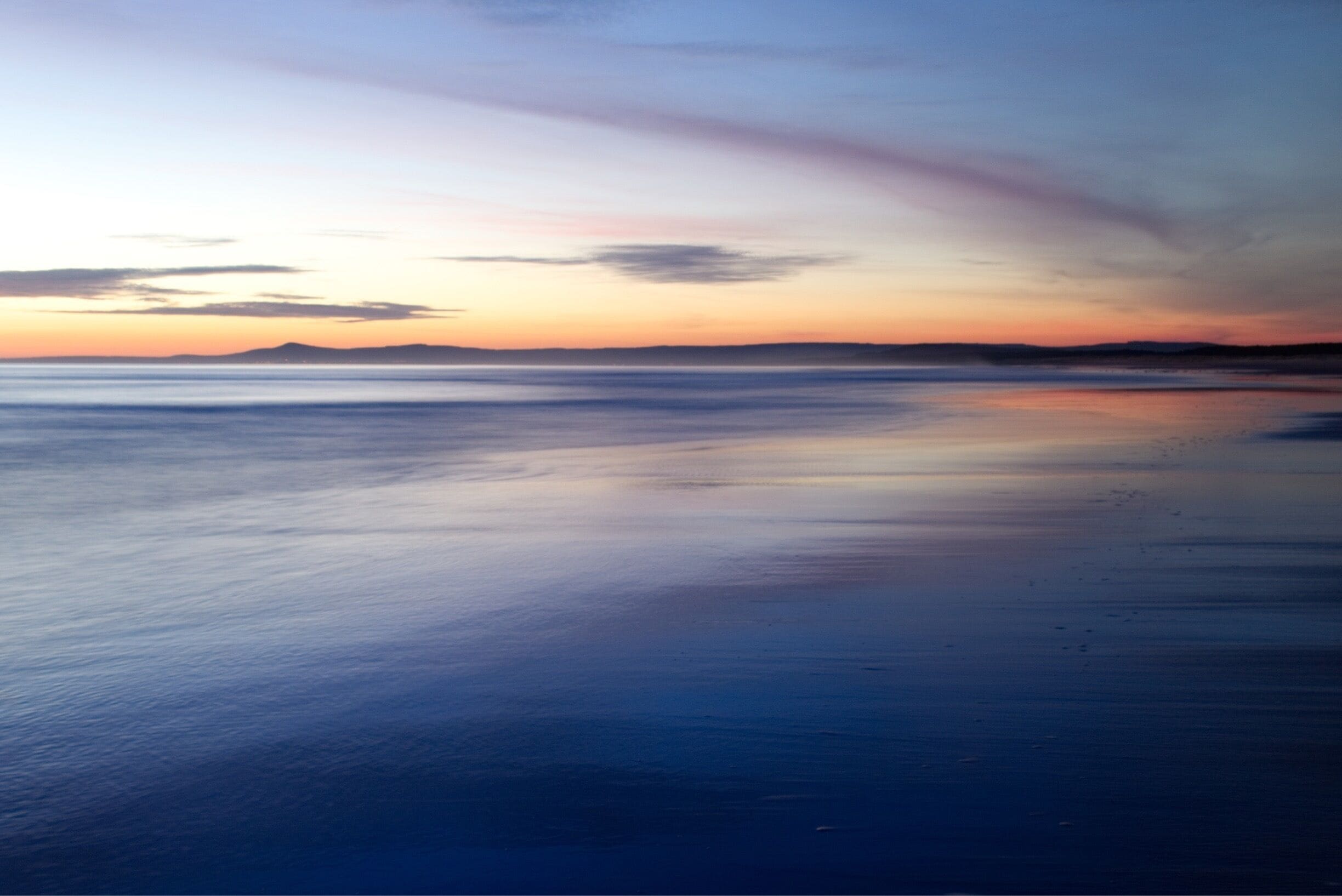 Sunrise east beach Lossiemouth 