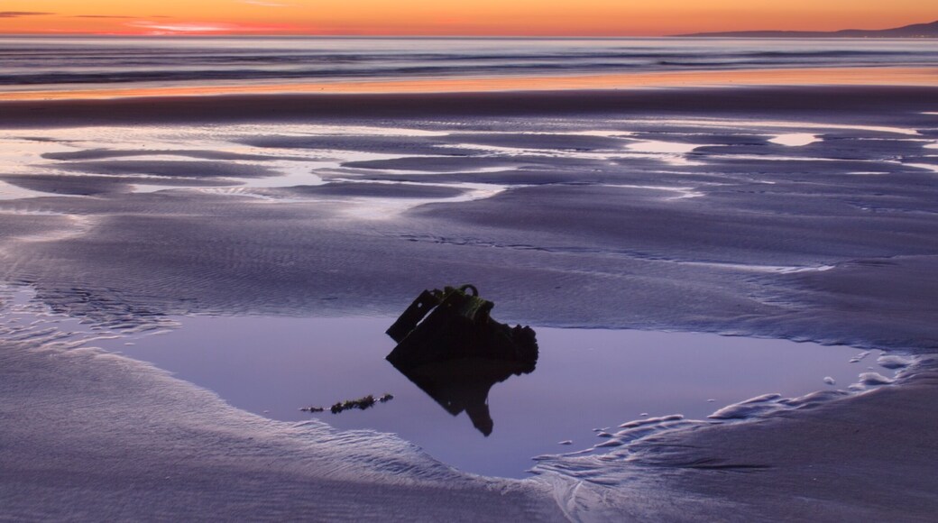 Sunrise on Lossiemouth beach