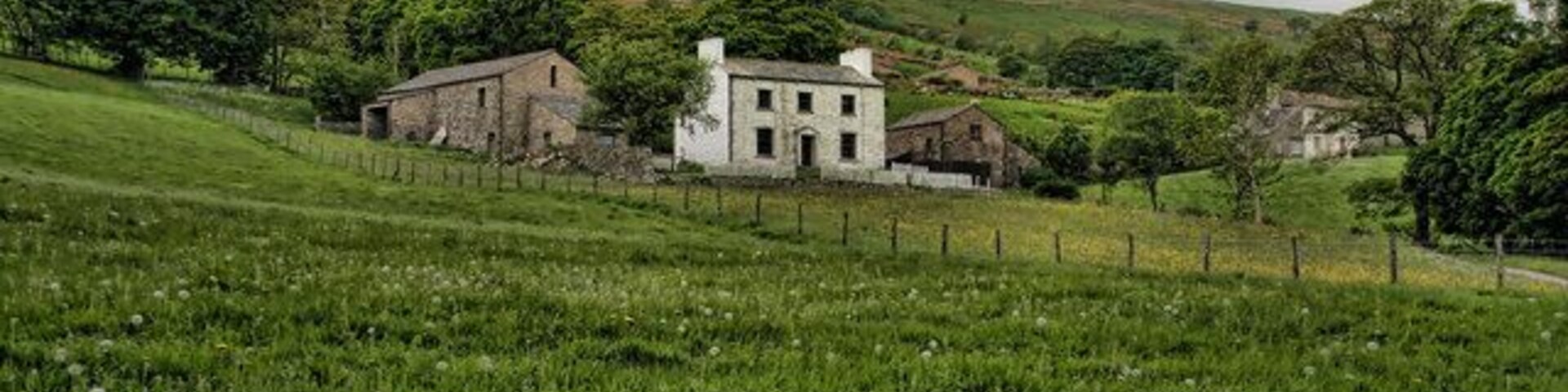 Allen Haw Allen Haw Farm with Broadmire Farm in the background.