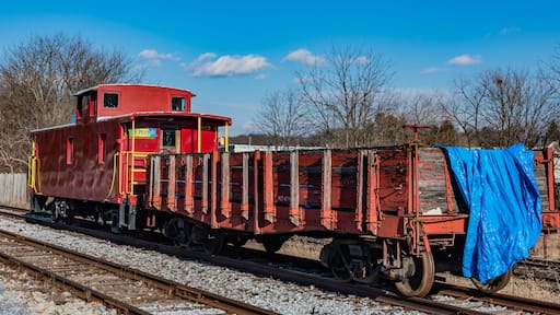 Historic Rolling Stock, New Freedom, Pennsylvania USA, New Freedom, Pennsylvania