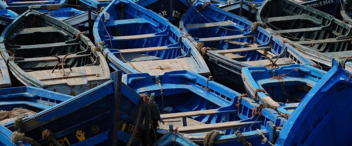 Blue Boats