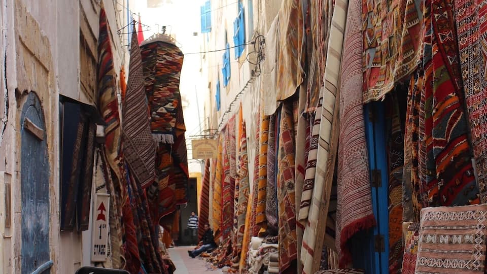 If you're staying in Marrakesh for a few days, take a day trip to Essaouria. It's a beautiful seaside town with an excellent market for souvenirs.