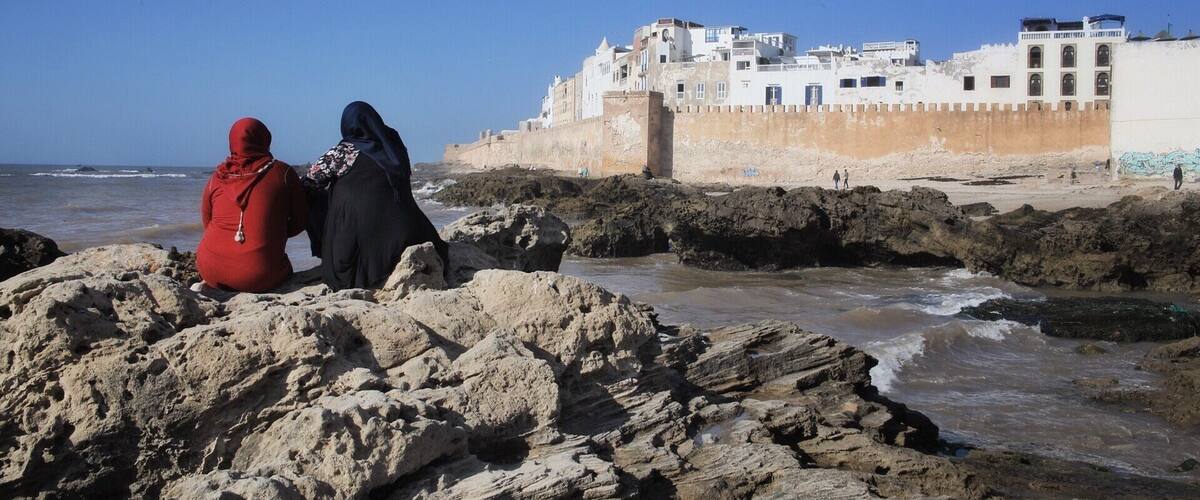 The coastal city of Essaouira. The most laid-back of cities, I visited in Morocco.