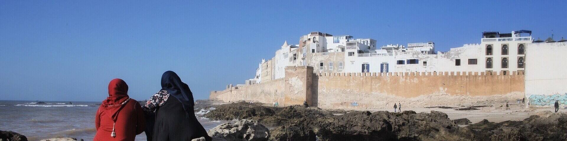 The coastal city of Essaouira. The most laid-back of cities, I visited in Morocco.