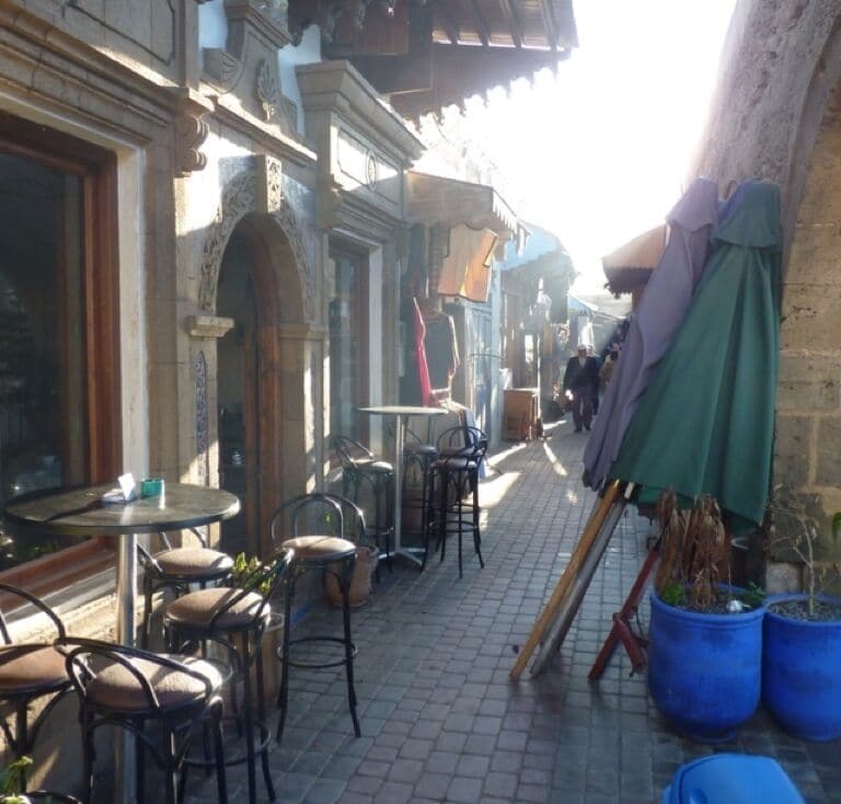 Cafe at Essaouria Medina