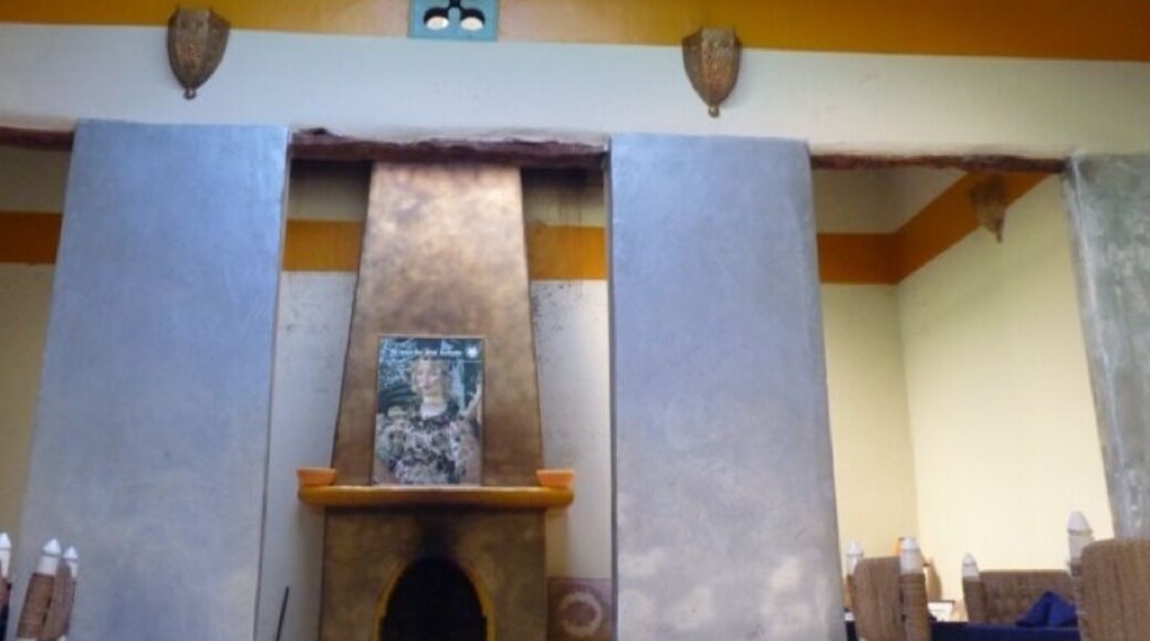 Courtyard restaurant in the Medina