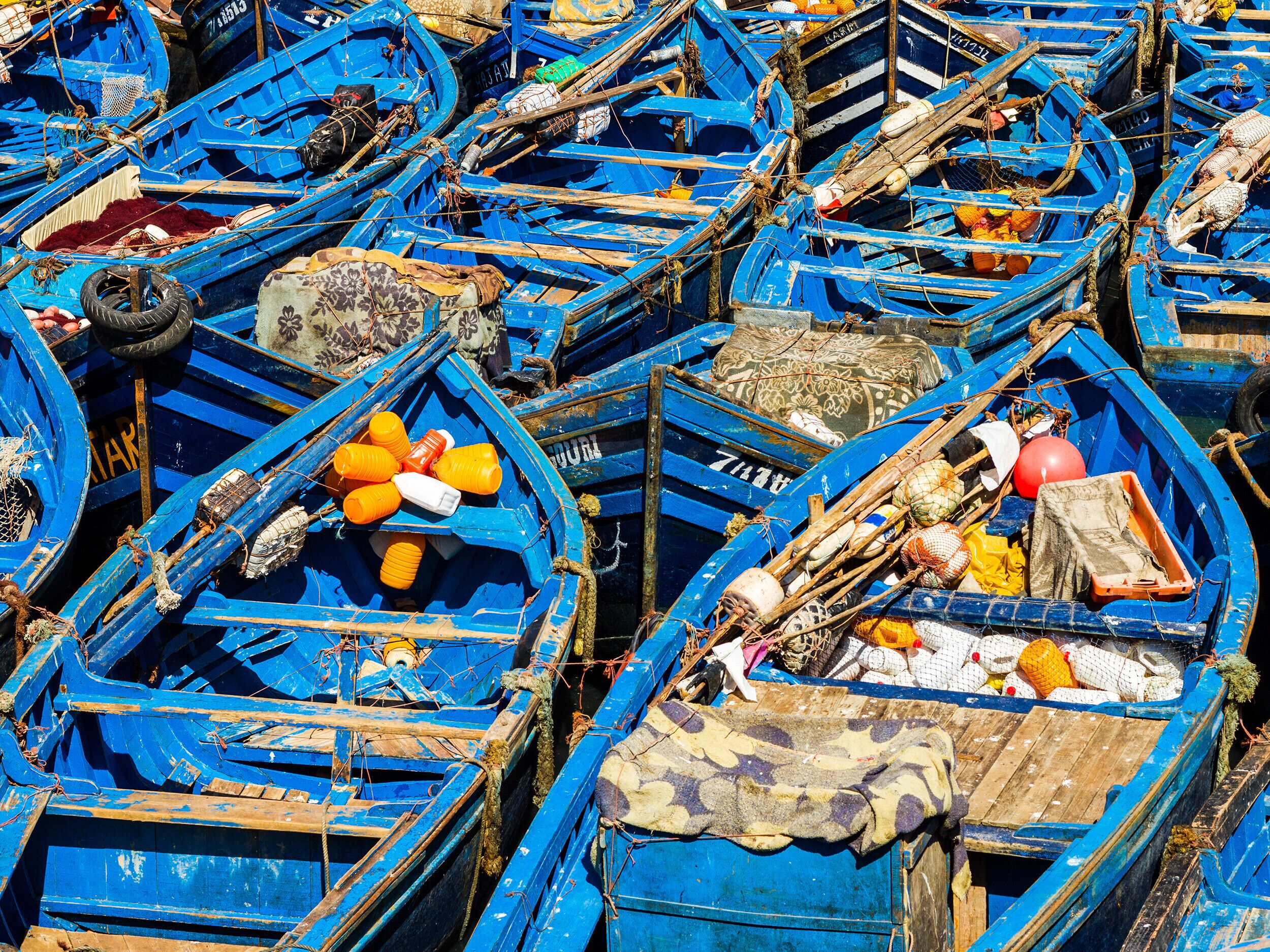 Essaoira harbour in Morocco is a great photography location.
#BvSBlue
