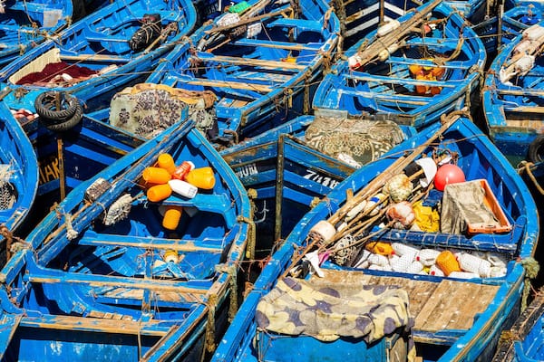 Essaoira harbour in Morocco is a great photography location.
#BvSBlue