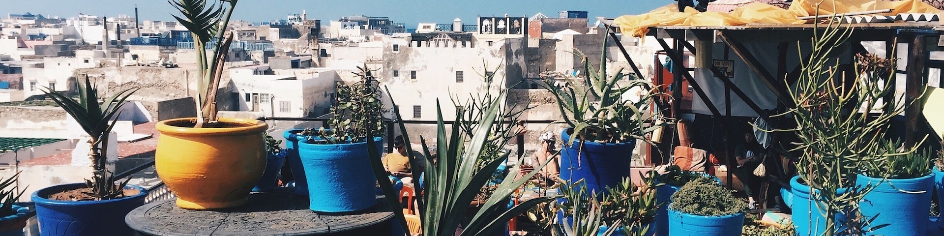 Nice few days break in Essaouira. (The hostel has an awesome terrace! )