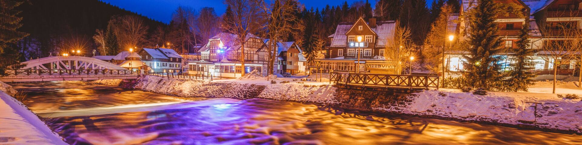Elbe River in Spindleruv Mlyn