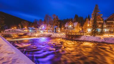 Elbe River in Spindleruv Mlyn