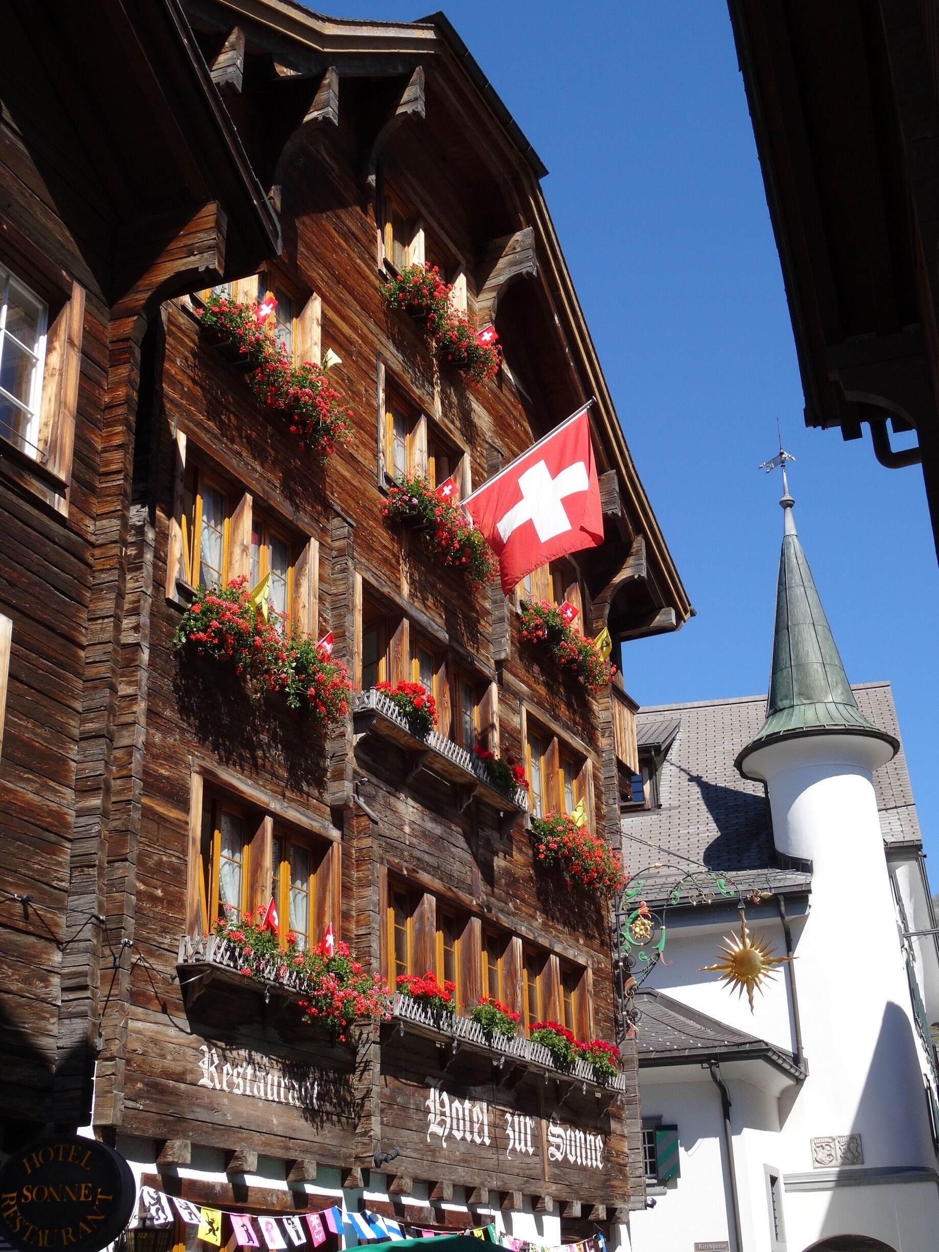 Driving through old swiss towns like Andermatt Uri ,where so much history lays in Switzerland .