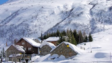 Andermatt featuring snow, mountains and landscape views