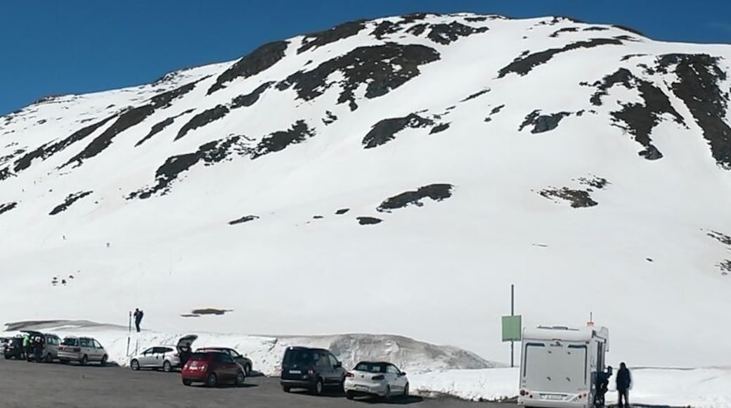 Panoramic view on the top