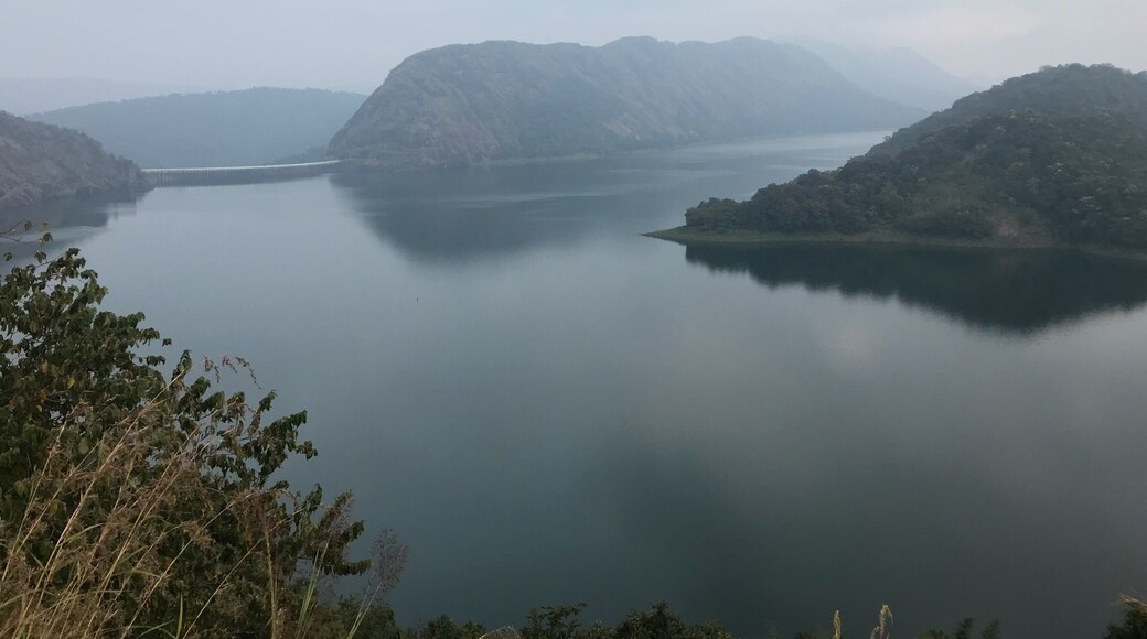 Idukki Arch Dam#idukki diaries #A view from Hill view park #Kerala# Gods own country #India😍😊
