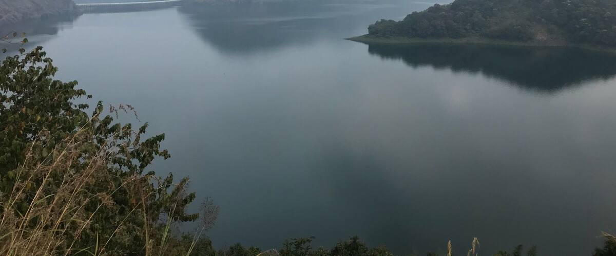 Idukki Arch Dam#idukki diaries #A view from Hill view park #Kerala# Gods own country #India😍😊