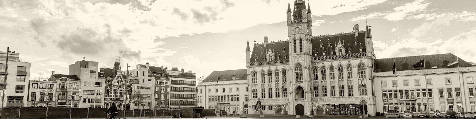 SINT NIKLAAS, BELGIUM, MAY 3, 2013: Town Hall of Sint-Niklaas an