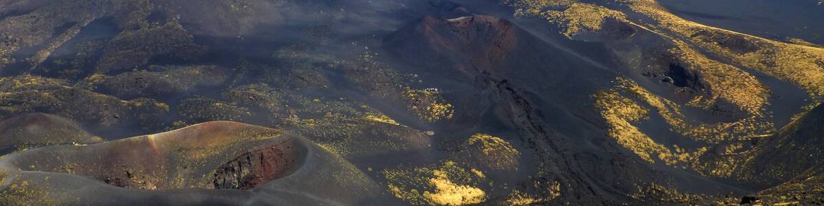 Ätna - wolkenverhangen