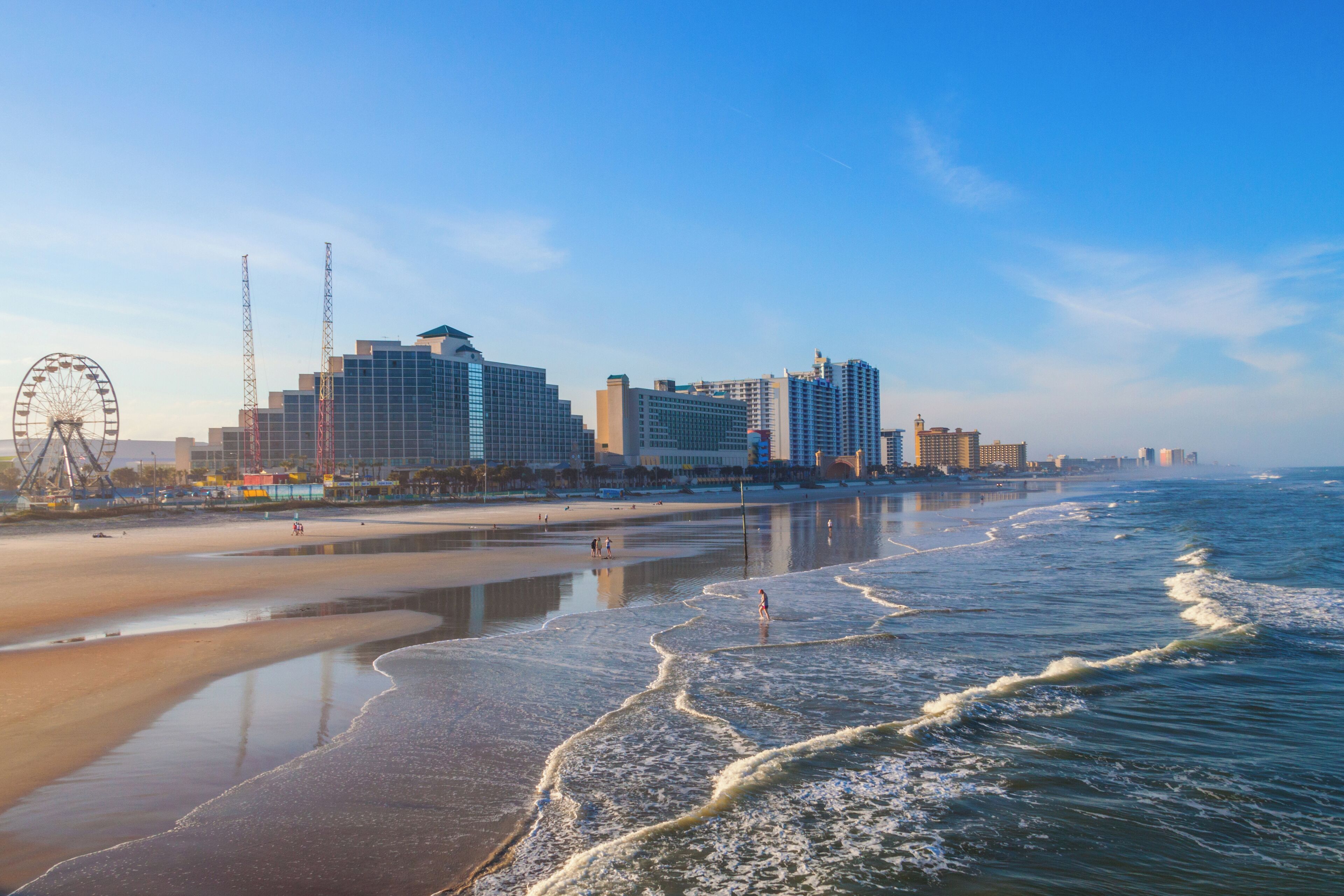 Daytona Beach, Florida from the pier