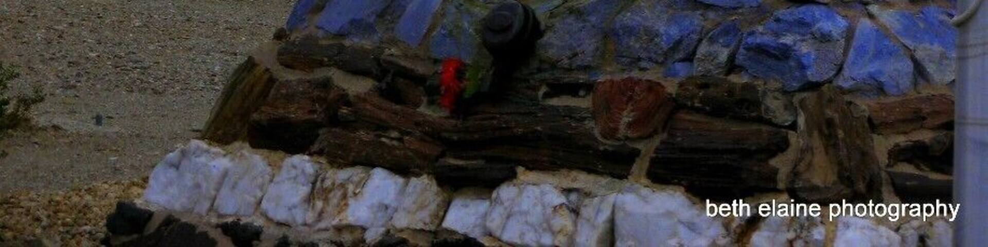1856 US Gov't decided to use camels to move freight and people across the American Southwest... Hadji Ali (affectionately called Hi Jolly) a Syrian caretaker was hired for the job.
This is the monument in Quartzsite AZ in memory of Hi Jolly.
The Civil War began and the project was abandoned.
The camels were set free to wander the Arizona desert
