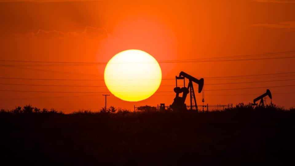 Midland featuring a sunset and tranquil scenes