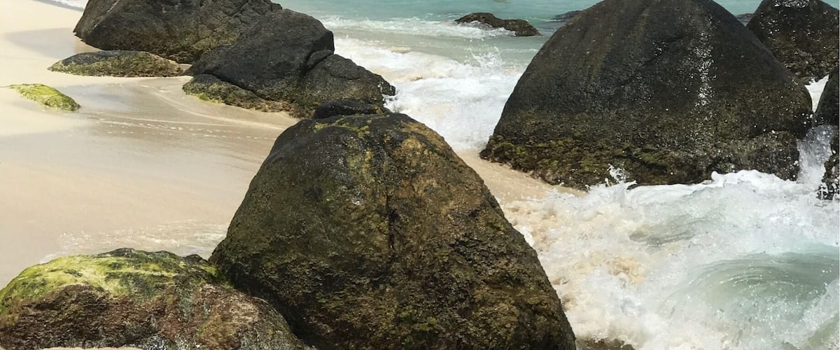 As seen in Arashi Beach, Aruba