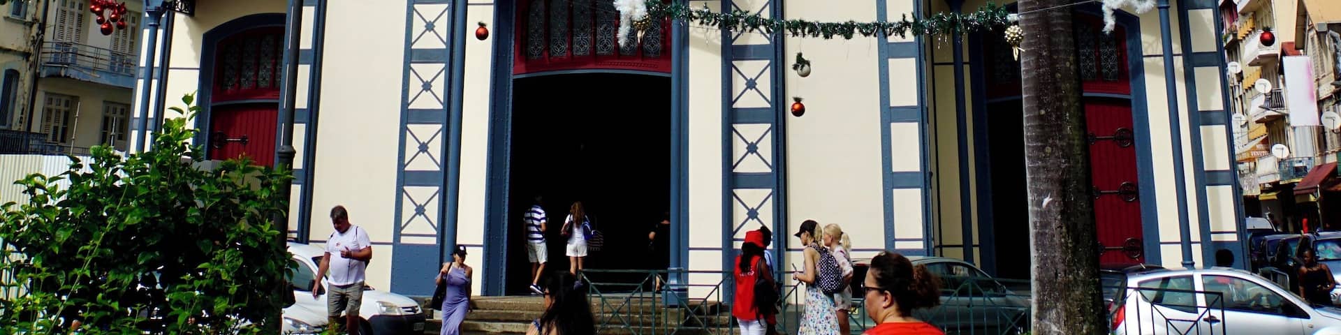 At the Cathedral of Fort de France, Martinique (Jan 2018).