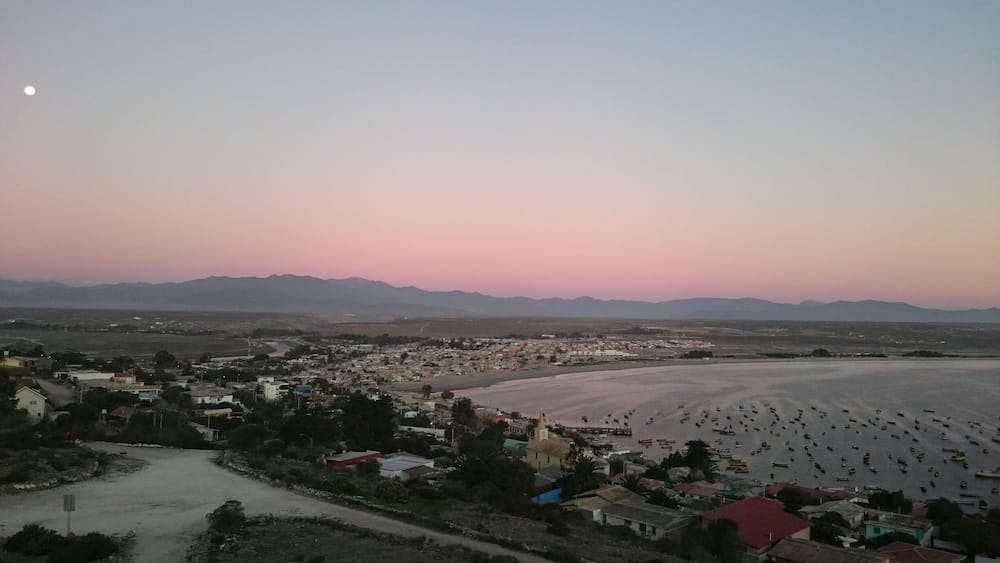 From the highest point of #tongoy in the IV region of #Chile you can see how everything dyes in pink and purple right after the sun comes down on its 35 km of beach, with the Andes mountains at the back. Follow route 5 from Santiago 430km to the north, take the exit that says tongoy, the town is small enough you will see a cross in its highest point, there are multiple access to it, just keep and eye on it while you walk to it and you will get there.
#goldenhour
