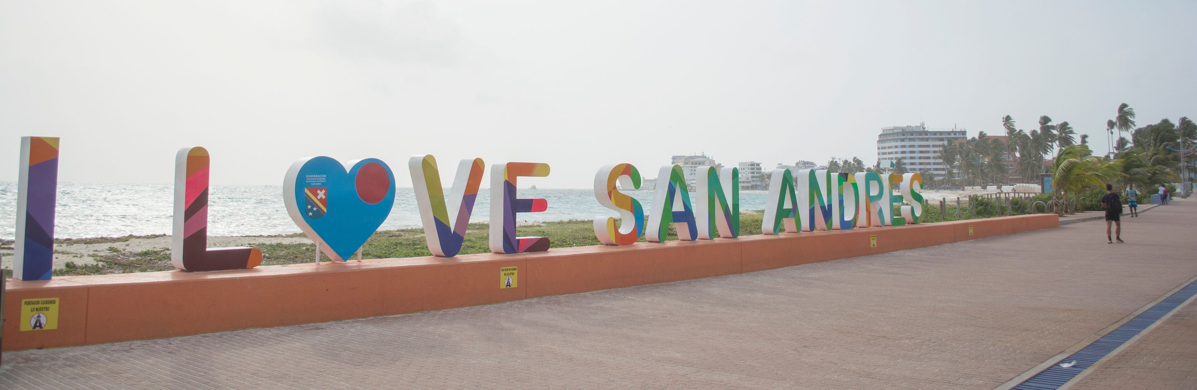 I Love San Andres , Colombia.