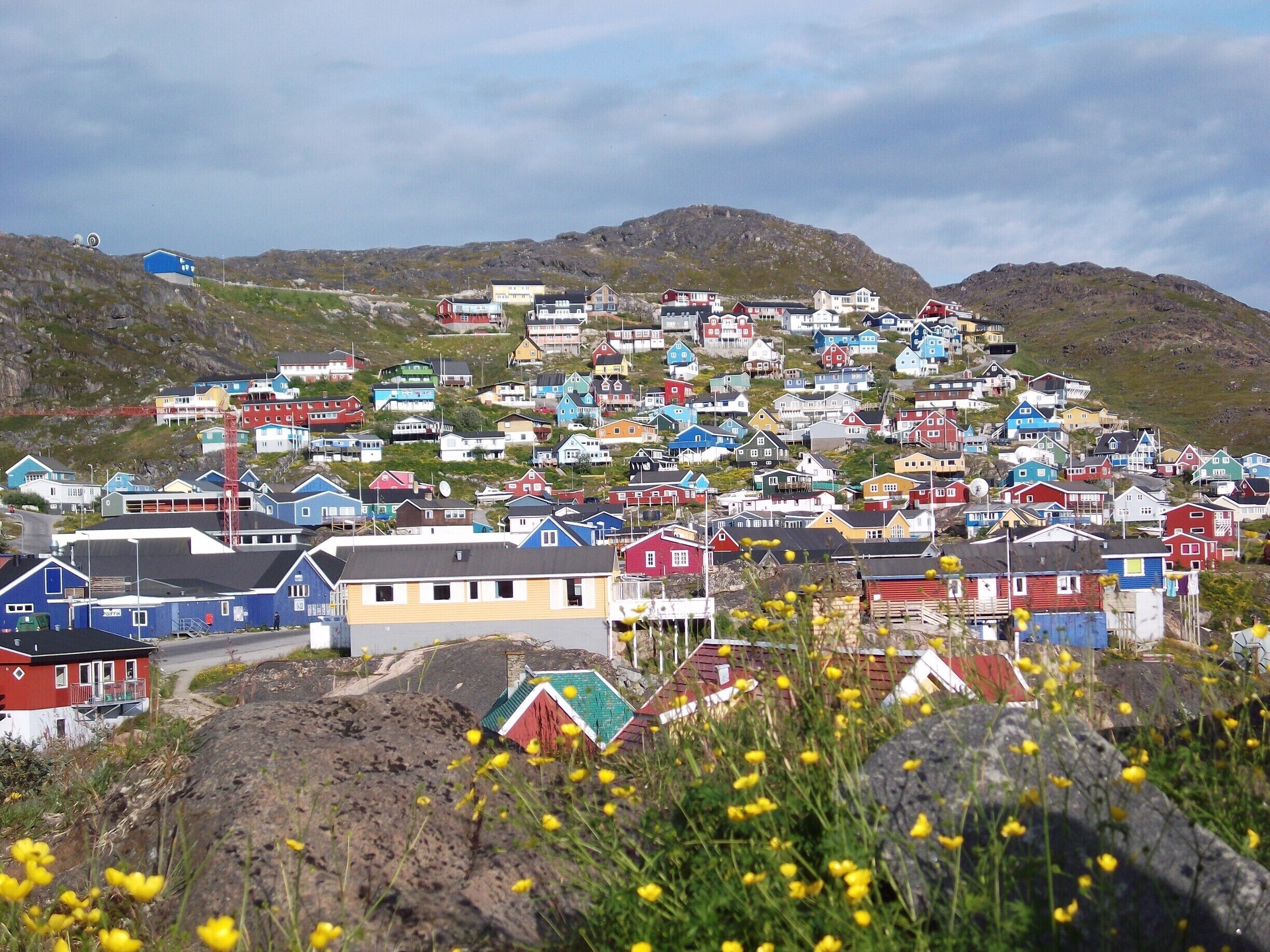 A view of Quaqortoq