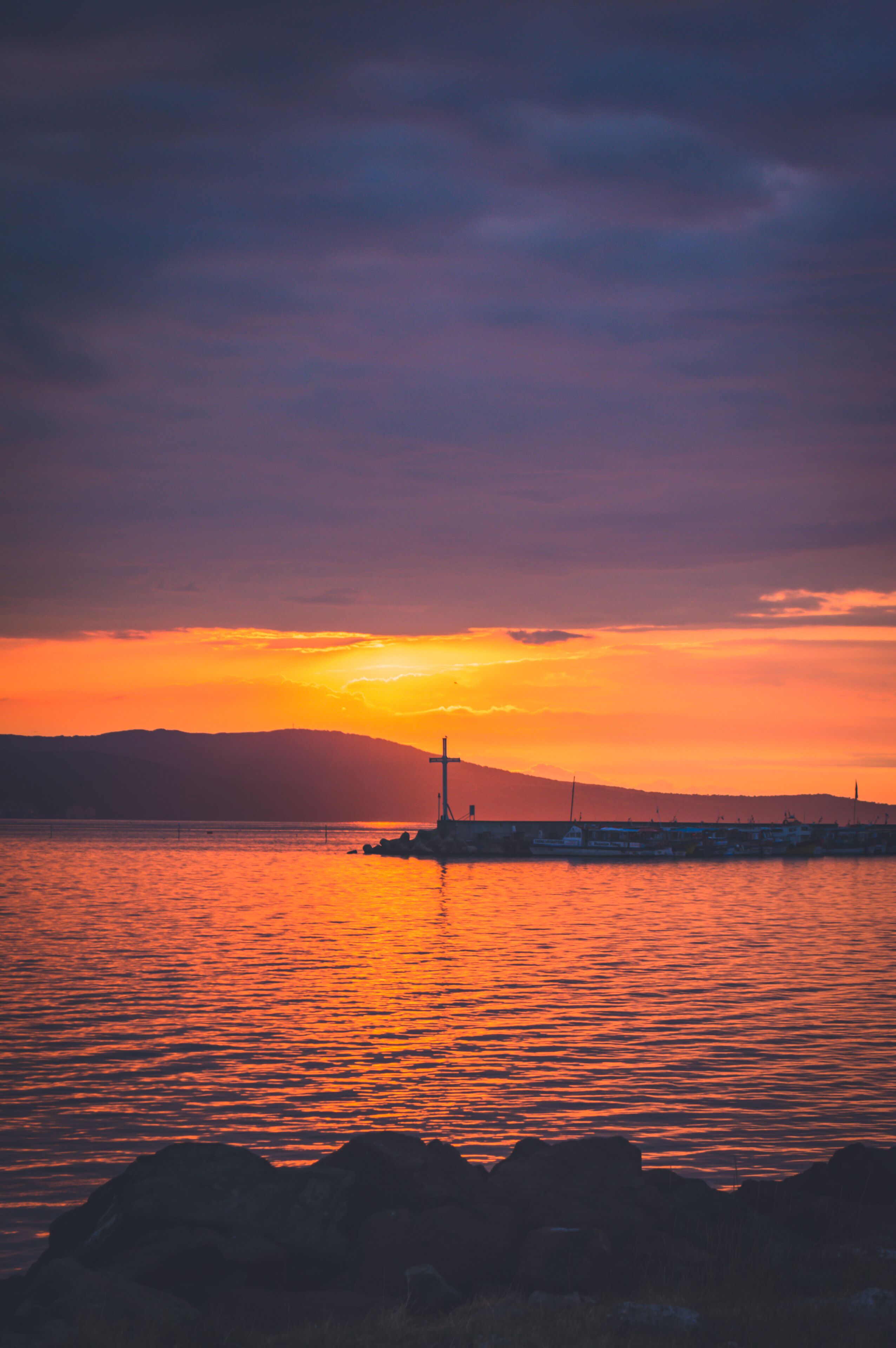Nesebar, the beautiful ancient city and seaside resort. 
It is divided into two parts- ancient and gmodern.

On the ancient part it's discovered the occupation of 5 civilisations.

Old and beautiful.