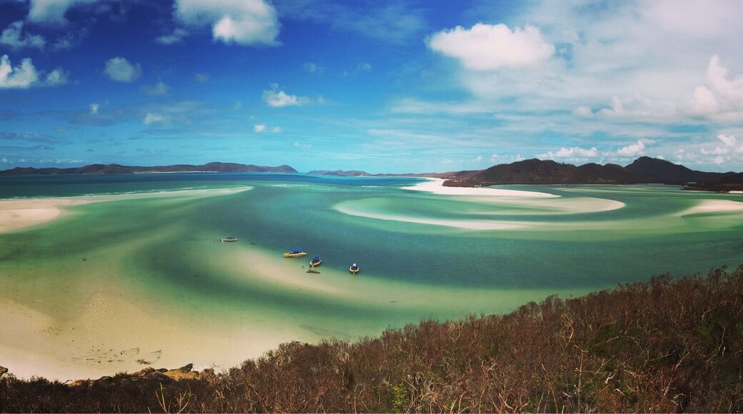 One of the most beautiful beaches on the planet. Whitehaven beach