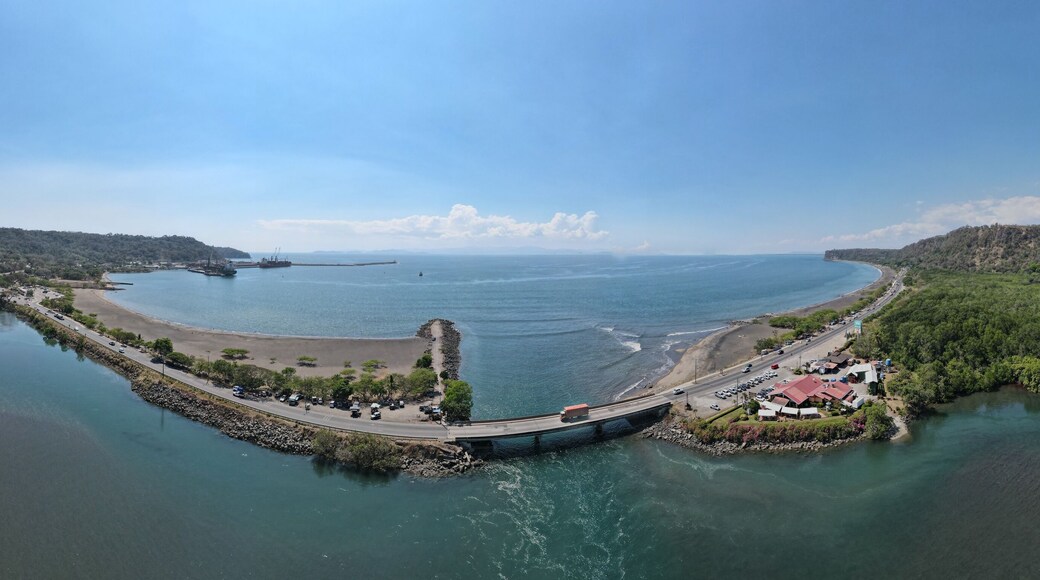 Aerial View of Puerto Caldera in Costa Rica