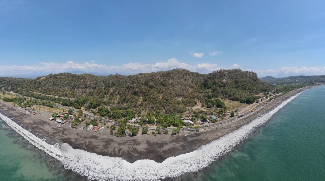 Aerial View of Puerto Caldera in Costa Rica