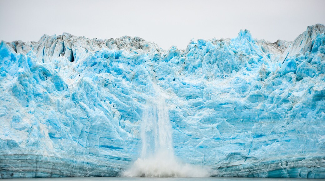 Hubbard Glacier Calving - Natural Phenomenon, soft focus