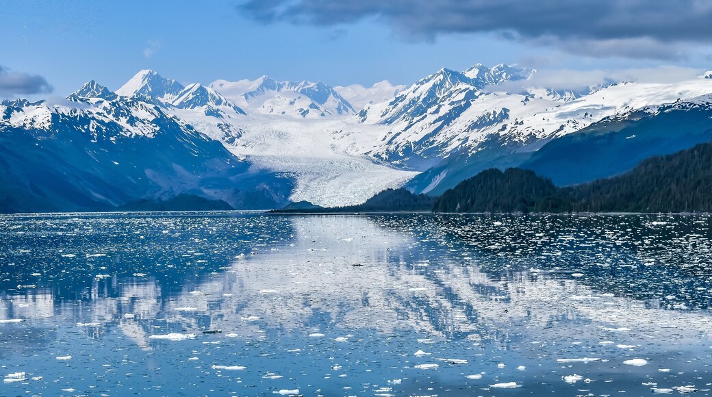 My mouth just dropped opened when I seen this beautiful glacier. #Adventure