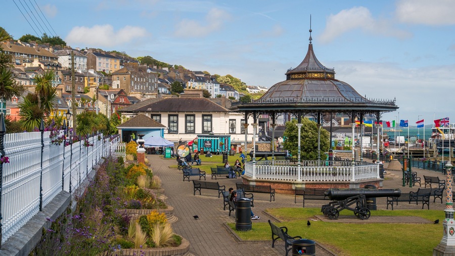 Cobh showing heritage elements