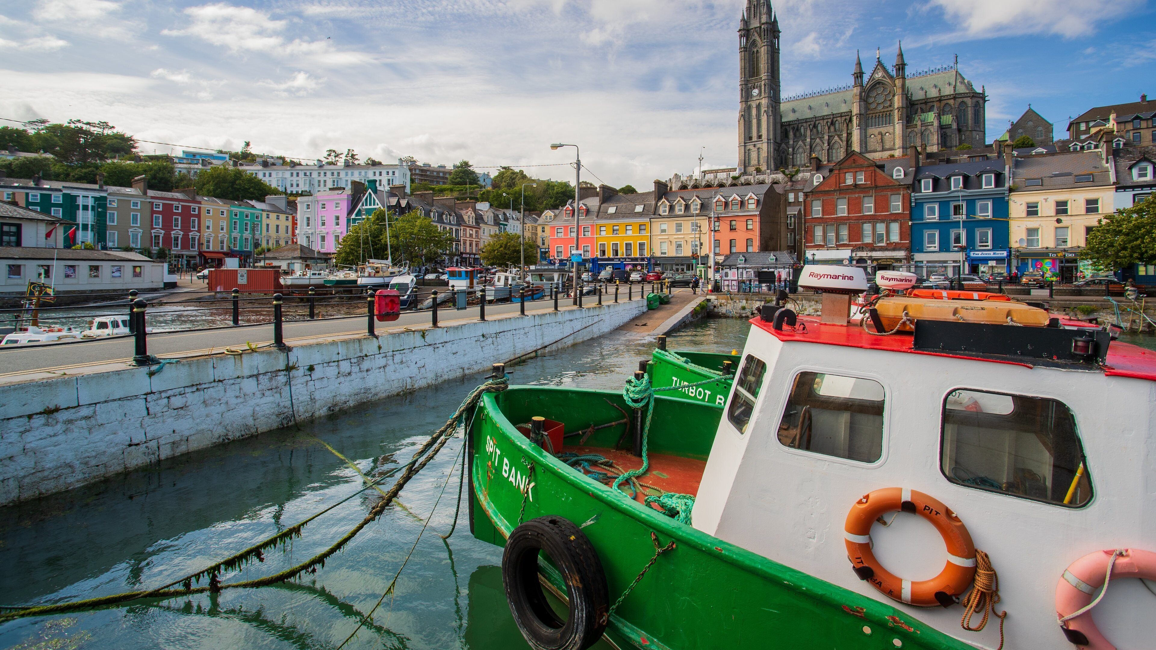 Cobh featuring a bay or harbor