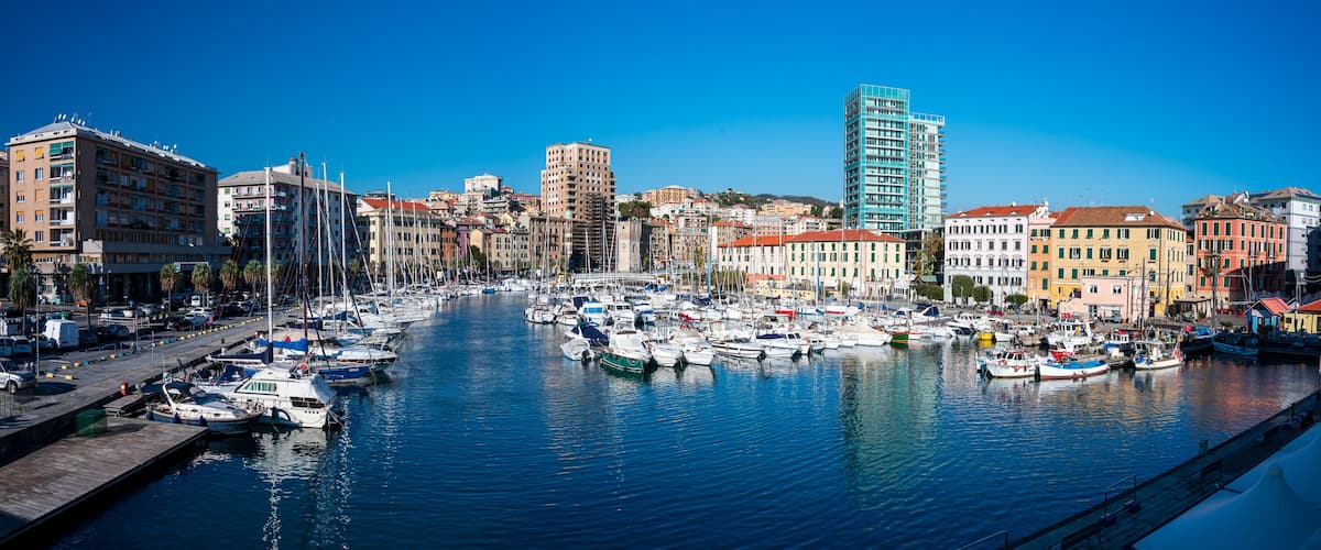 View of the Port of Savona