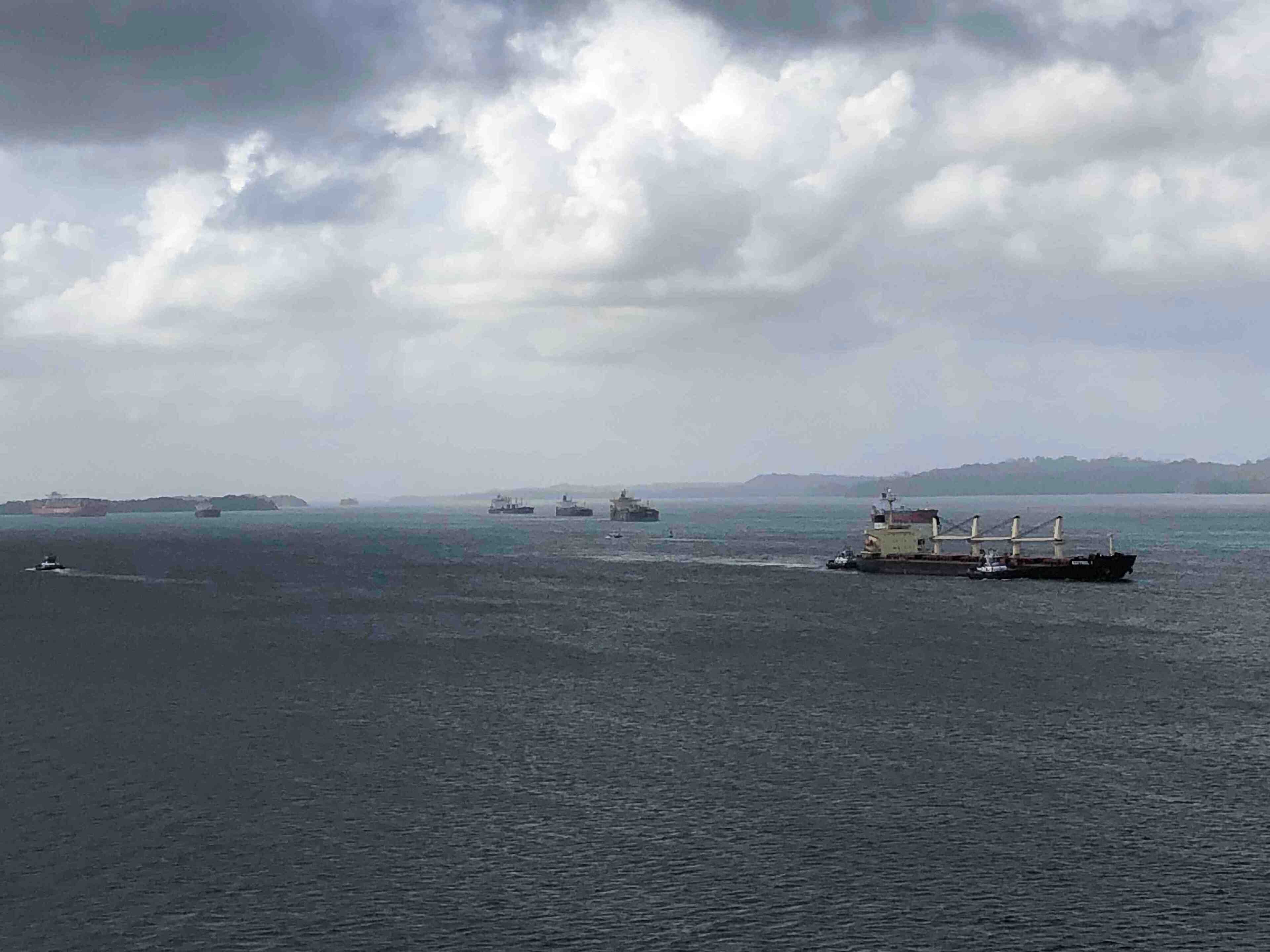 Gatun Lake neat Gatun Locks, Panama