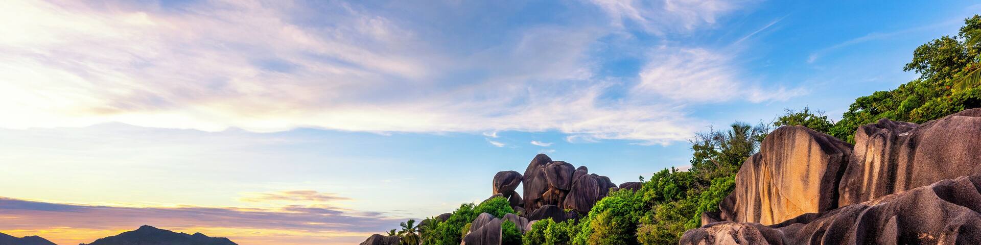Anse Source d'Argent beach, La Digue island, Seychelles, Africa