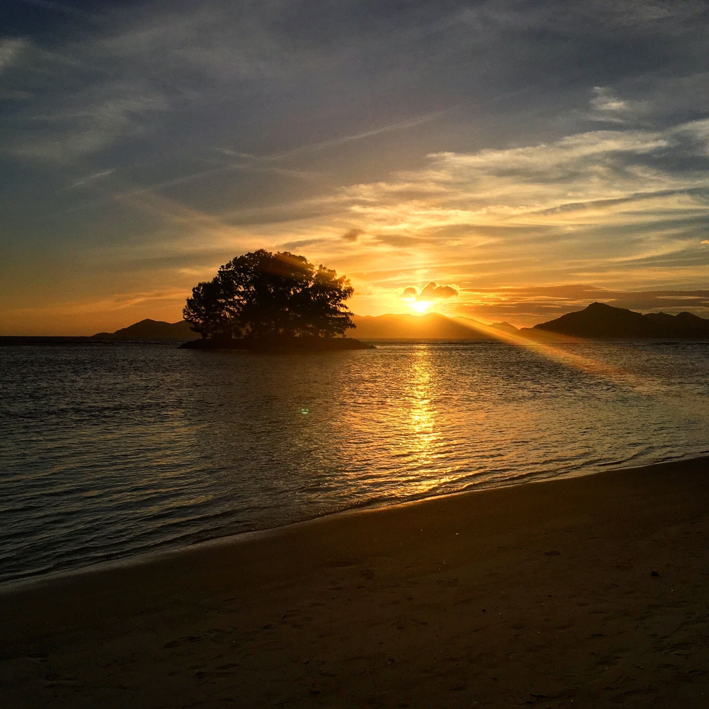 #golden #sunset #ladigue #seychelles #sourcedargent #lifeatexpedia